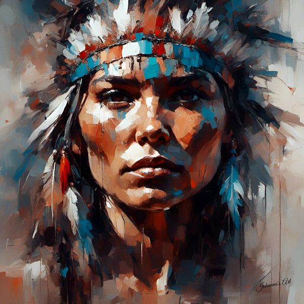 Native American Heritage 25 by Johannas Art Creations