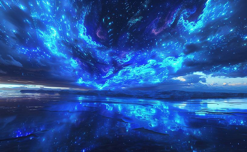 La nuit au bord de la mer par fernlichtsicht