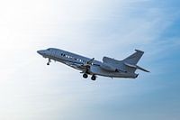 Un jet privé décolle