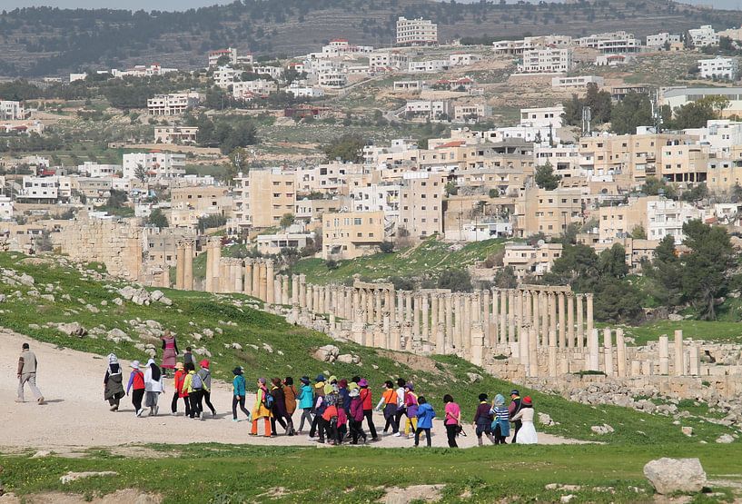 Japanners in JORDANIE von Tineke Mols