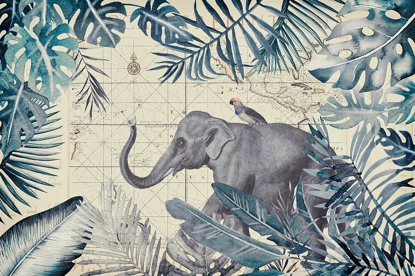 Elephants exotic journey von Andrea Haase