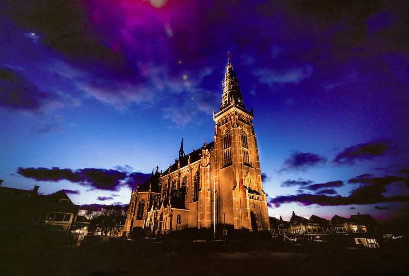 Kirche Schagen von Sebastiaan van Stam Fotografie