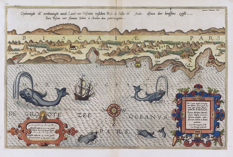 Coast of Biscay, 1585 by Atelier Liesjes