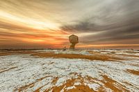 Point de repère du parc national de White Desert