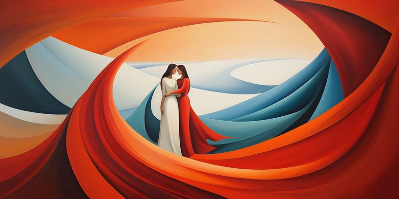 L&#039;étreinte par Rosa Piazza