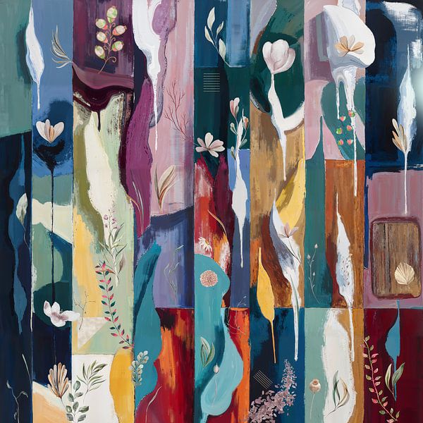 Botanische Tuin: Een Abstracte Ode aan de Natuur van Arjen Roos