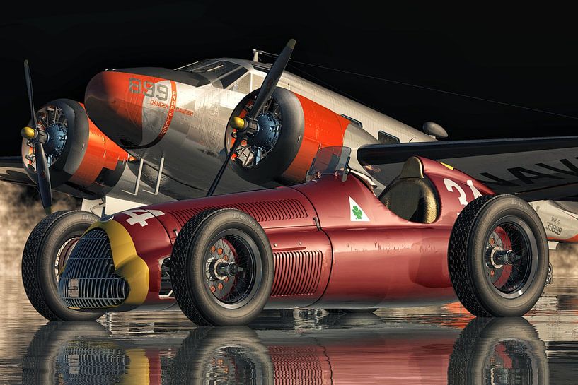 Alfa Romeo 158 Alfetta von 1950 von Jan Keteleer