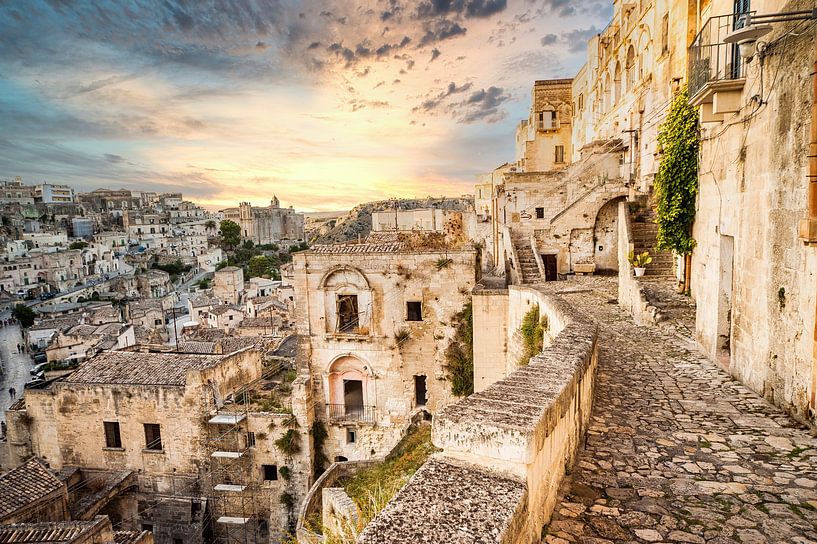 Old town Matera, Italy by Sjouke Hietkamp