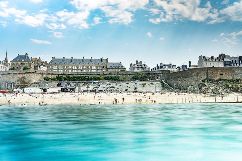 Plage de Saint Malo en Normandie par Lima Fotografie