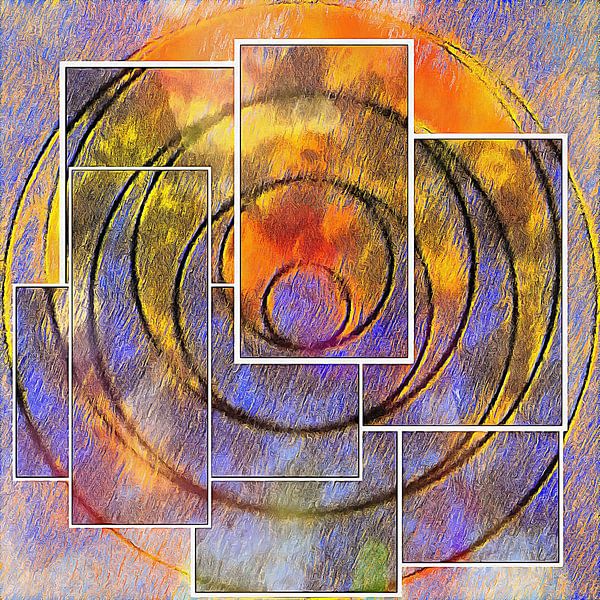 Ange violet et orange par Dorothy Berry-Lound