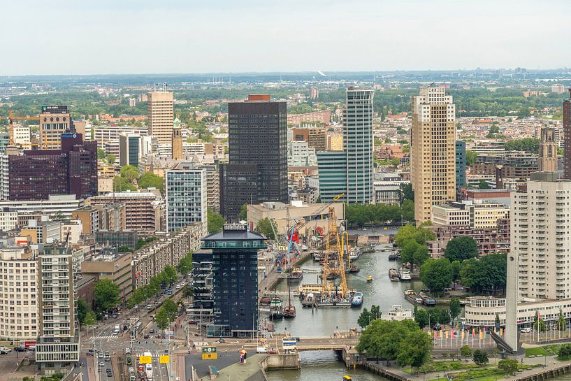 Rotterdam oude haven par Arie Jan van Termeij