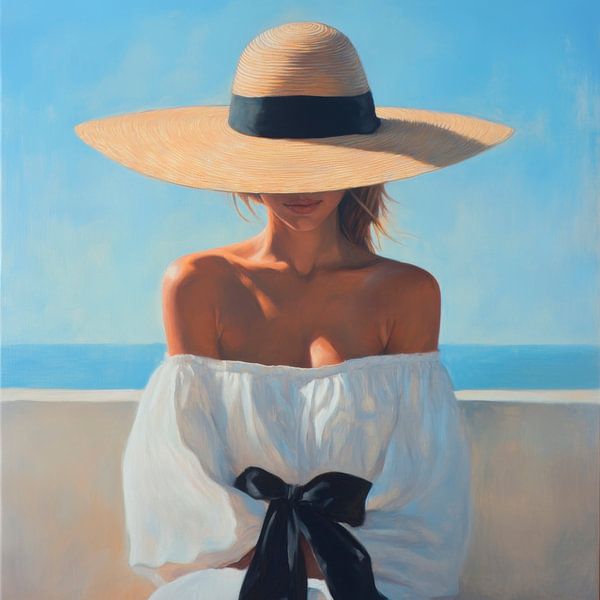 Summer tranquillity by the sea by Poster Art Shop