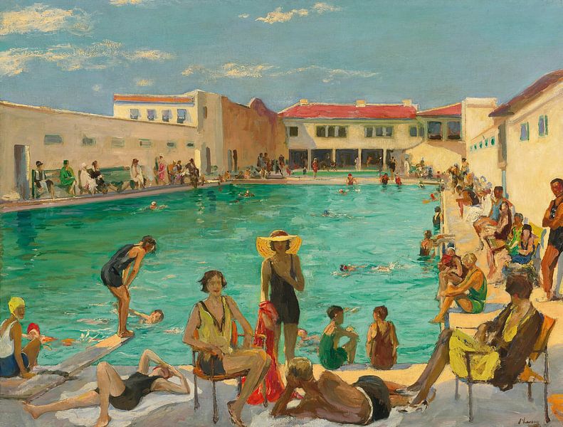 John Lavery, Winter in Florida, 1929 von Atelier Liesjes