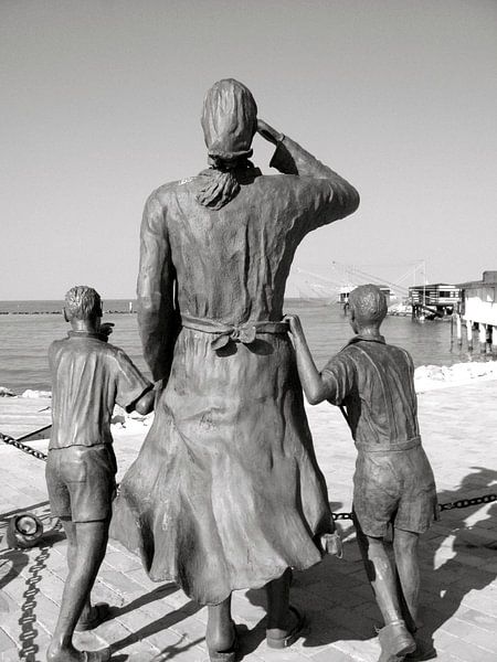 Beelden aan zee Cesenatico - Italie von Isabelle Val