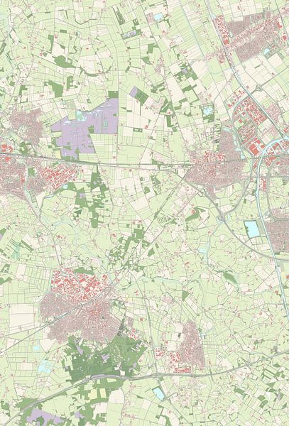 Map of Wierden by Rebel Ontwerp