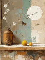 Stillleben im Japandi und Wabi-Sabi Stil