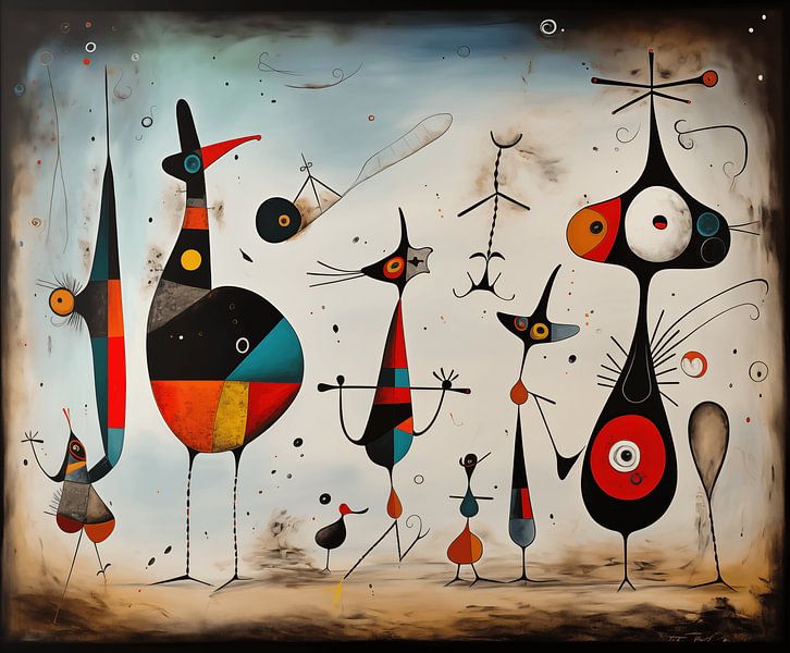 Tanzende Geometrie von Brigitta Meijer