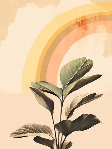 Plante arc-en-ciel par haroulita