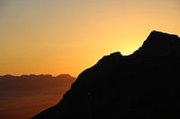 Sunrise in the mountains