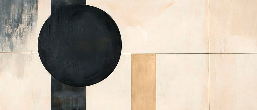 Abstracte samenstelling van Poster Art Shop