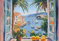 Henri Matisse inspiriert Open Window