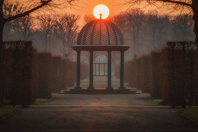 Pavilion in the Great Garden in Herrenhausen, Hanover by Leinemeister