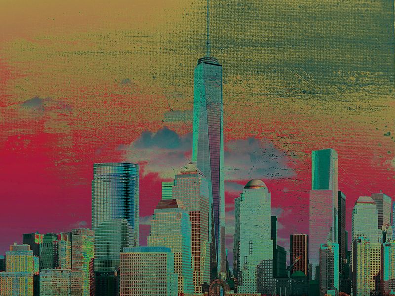 8. Stadtkunst, NY, Manhattan 1 von Alies werk