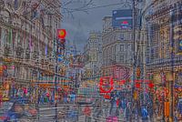 Bewegung in London londen