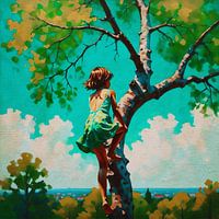 Furchtloser Bergsteiger