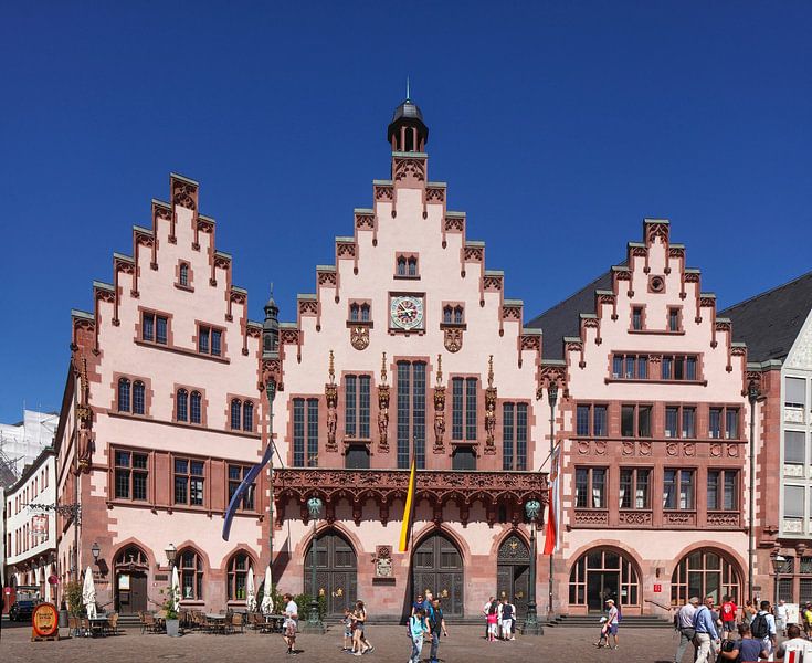 Römer City Hall, Frankfurt am Main, Hesse by Torsten Krüger