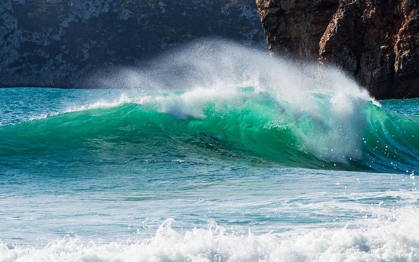 Vague sur l'Atlantique par Friedhelm Peters