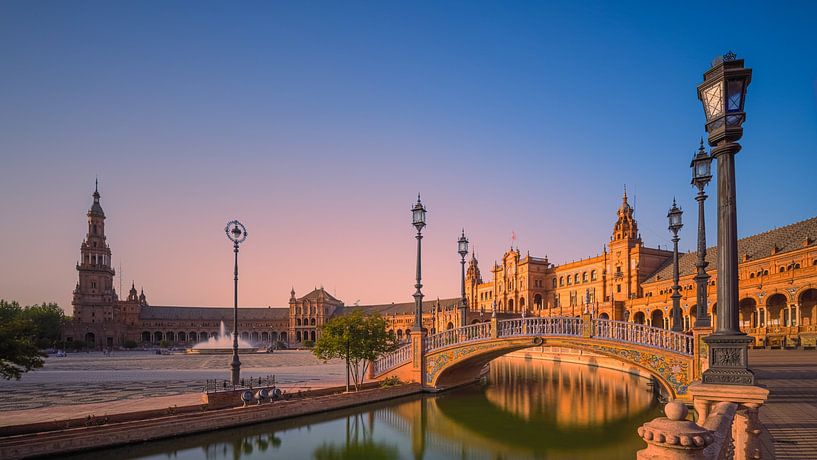 Plaza de España, Séville par Henk Meijer Photography