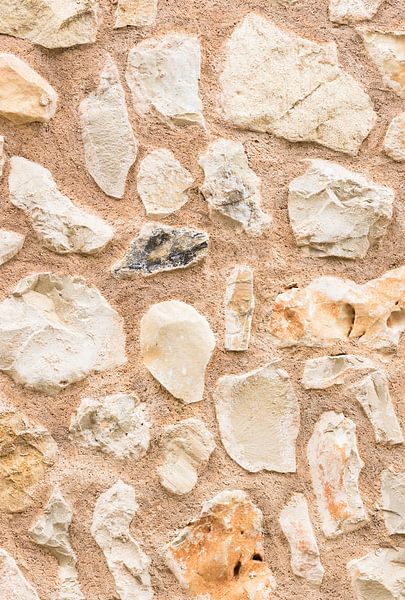 Texture de fond d'un mur de pierre, structure en gros plan par Alex Winter