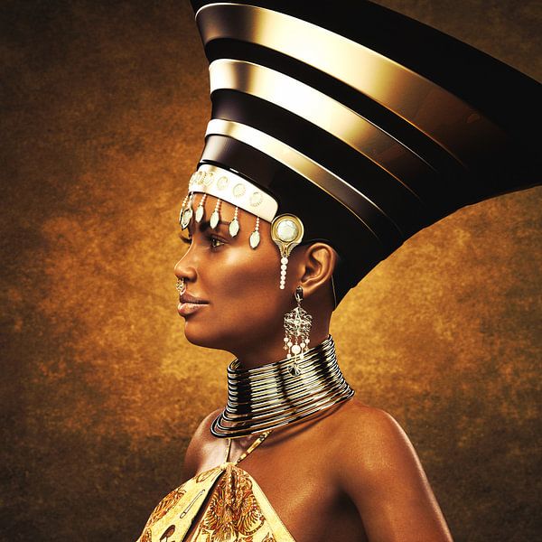 Beauté égyptienne par Arjen Roos