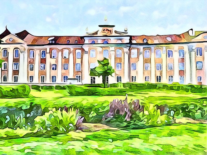 Nouveau château de Meersburg par zam art