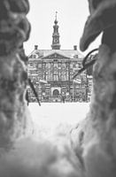 Das Rathaus von 's-Hertogenbosch im Schnee