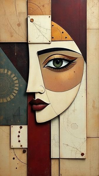 Abstract Portrait 40 by Aimelle ML