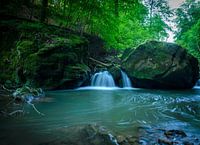 Chute d'eau au Luxembourg (Müllertal)