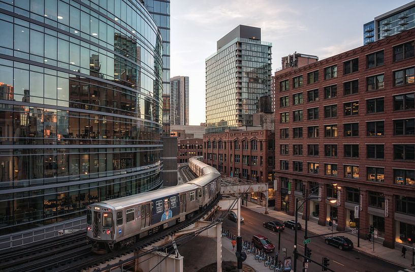 The Loop, Chicago by Photo Wall Decoration