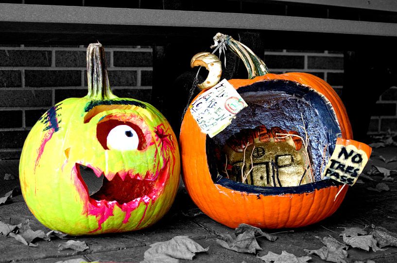 Geisterhafte Kürbisse von SCPhotography
