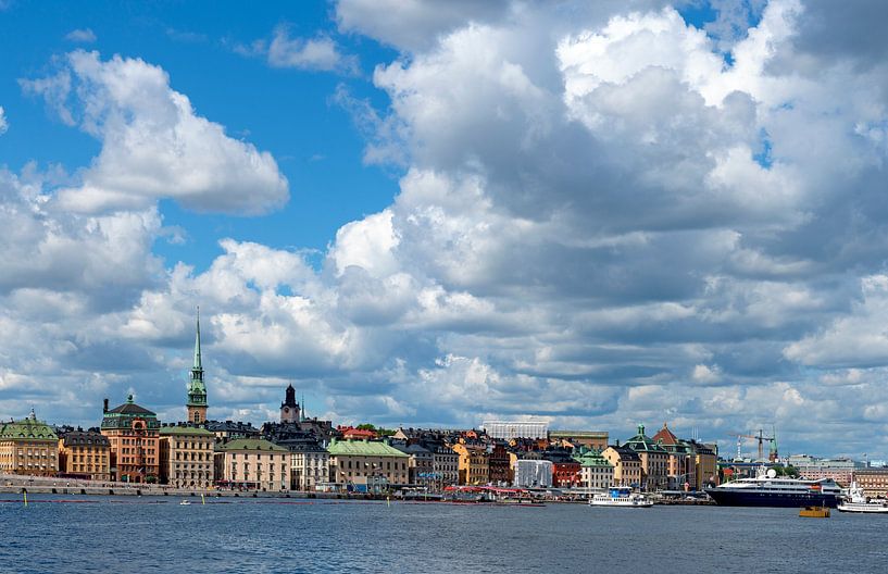 Panorama von Skeppsbron von Leopold Brix
