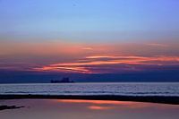 Sonnenuntergang Kijkduin Holland