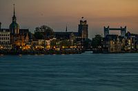 La ligne d'horizon de Dordrecht depuis Papendrecht