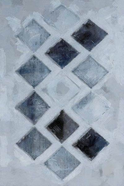 Étoiles tissées | Bleu par Kanzo