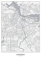 Karte von Amsterdam