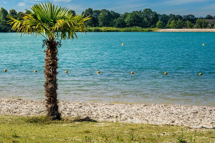 The blue lake in Weert by Jolanda de Jong-Jansen