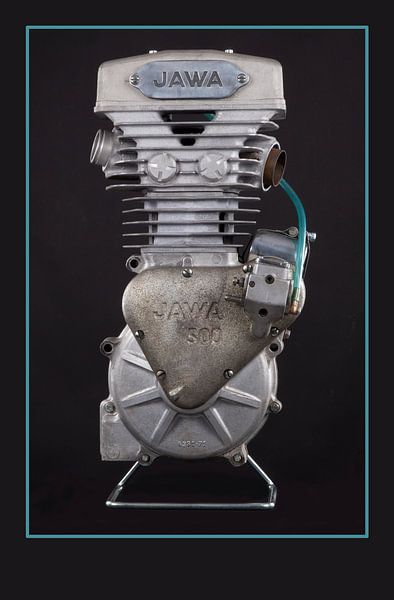 Harley-Davidson motorblok von Michelle Peeters