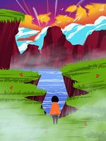 Nice Afternoon with Mountain View