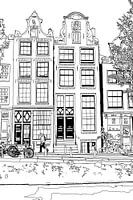 Drawing Brouwersgracht 48 Amsterdam