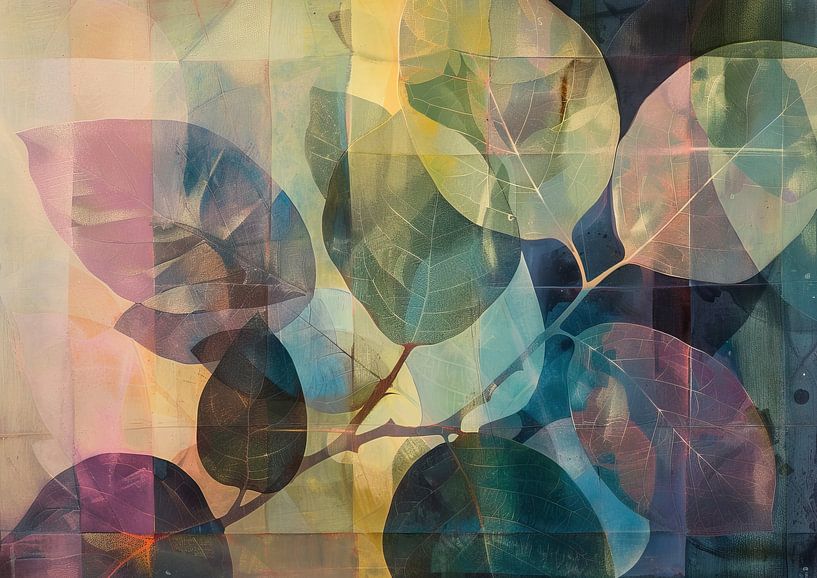 Boho Art 366 | Malen von Blättern von Wunderbare Kunst